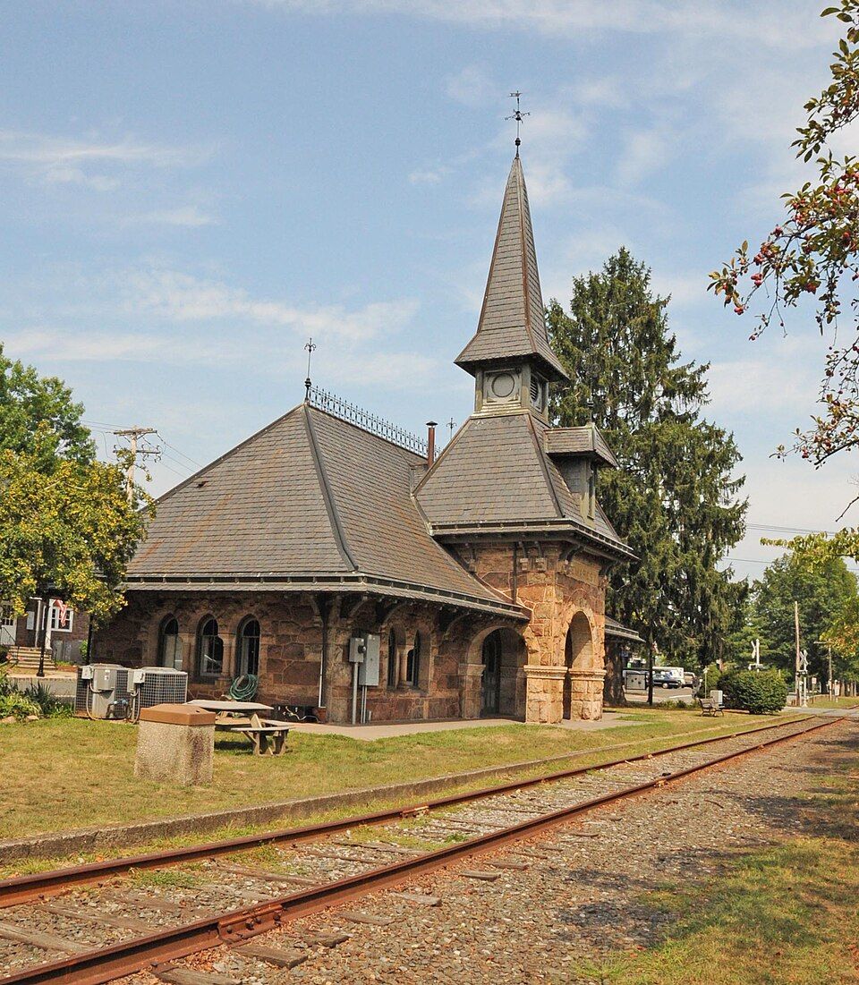 Historic Demarest railroad depot