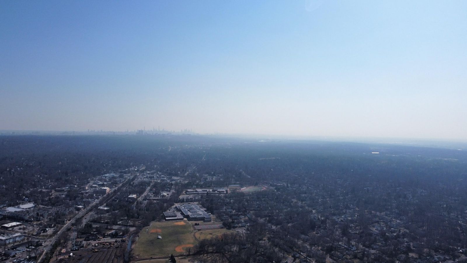 Aerial view of Tenafly